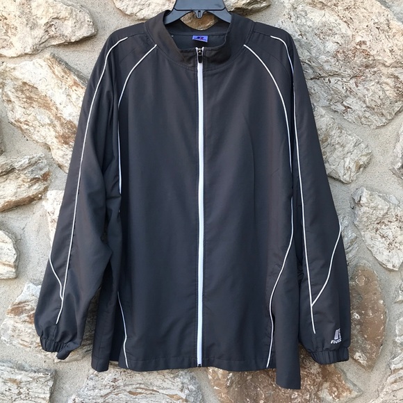 Russell Athletic Other - Russell Athletic Team Prestige Full Zip Jacket - Gray/White - XXL - Men’s